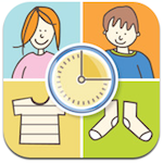 Caregivers use the app to rapidly create and present visual supports