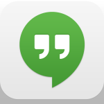 Google+ Hangouts is a messaging app that lets you send and receive messages, photos and videos, animated stickers, and even start free video calls
